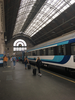 布達佩斯別具風格的火車站